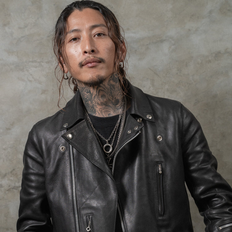 BIKER JACKET COW – KLOOTCH -dustinburg atelier-