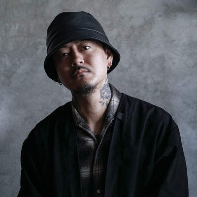 S.B. BUCKET HAT / DEER SUEDE