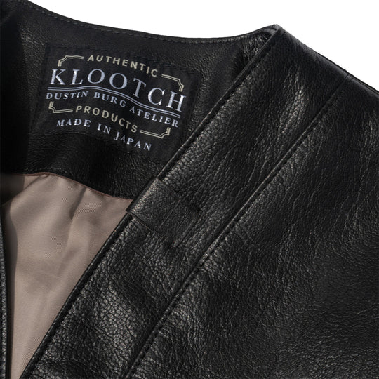 NO COLLAR JACKET-BLK – KLOOTCH -dustinburg atelier-