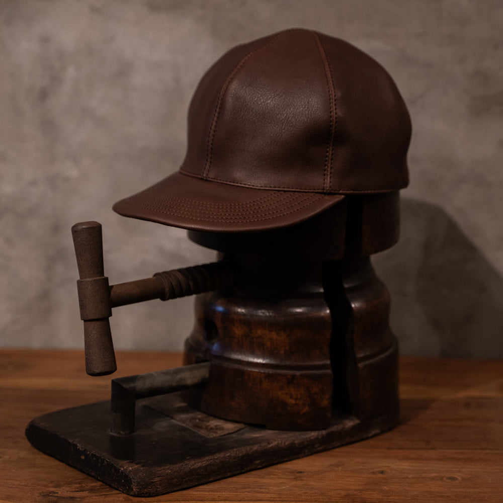 MECHANIC CAP / BROWN COW