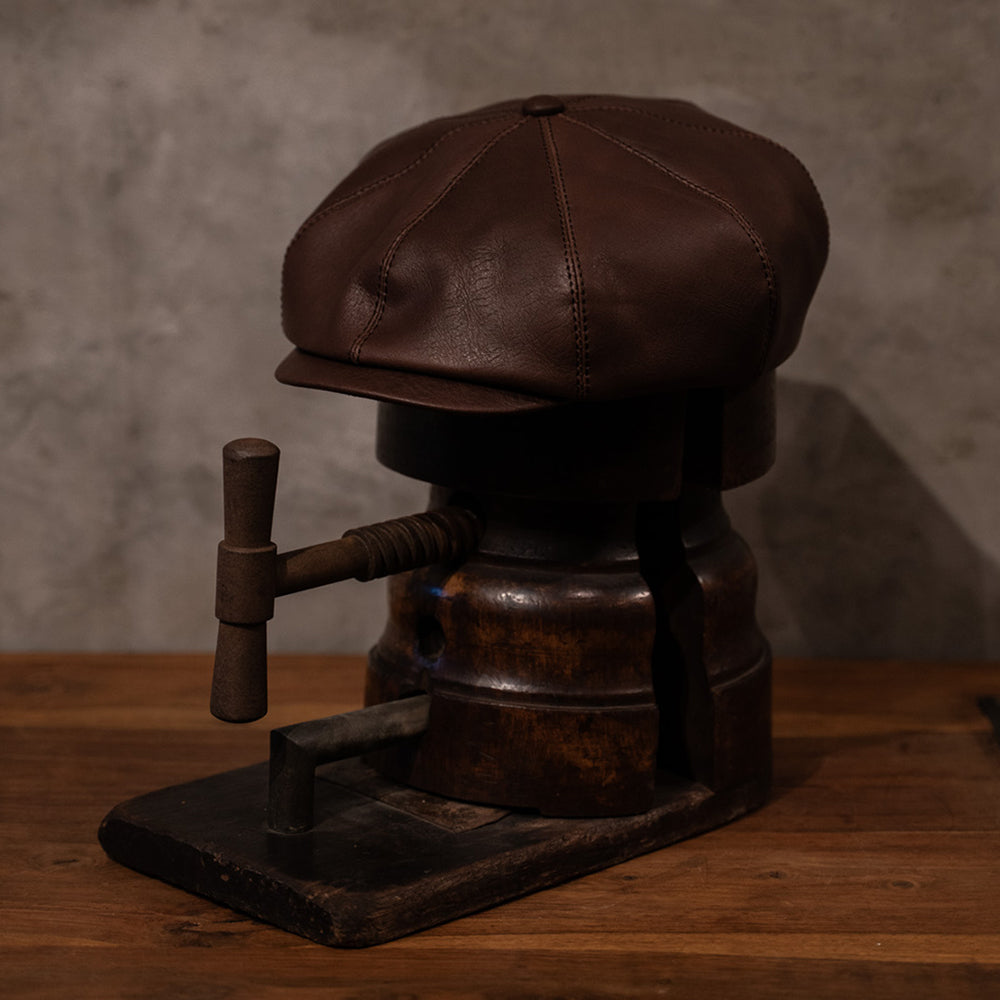 8PANEL CASQUETTE / BROWN COW