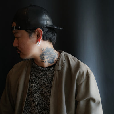 SHORT BRIM CAP / COW