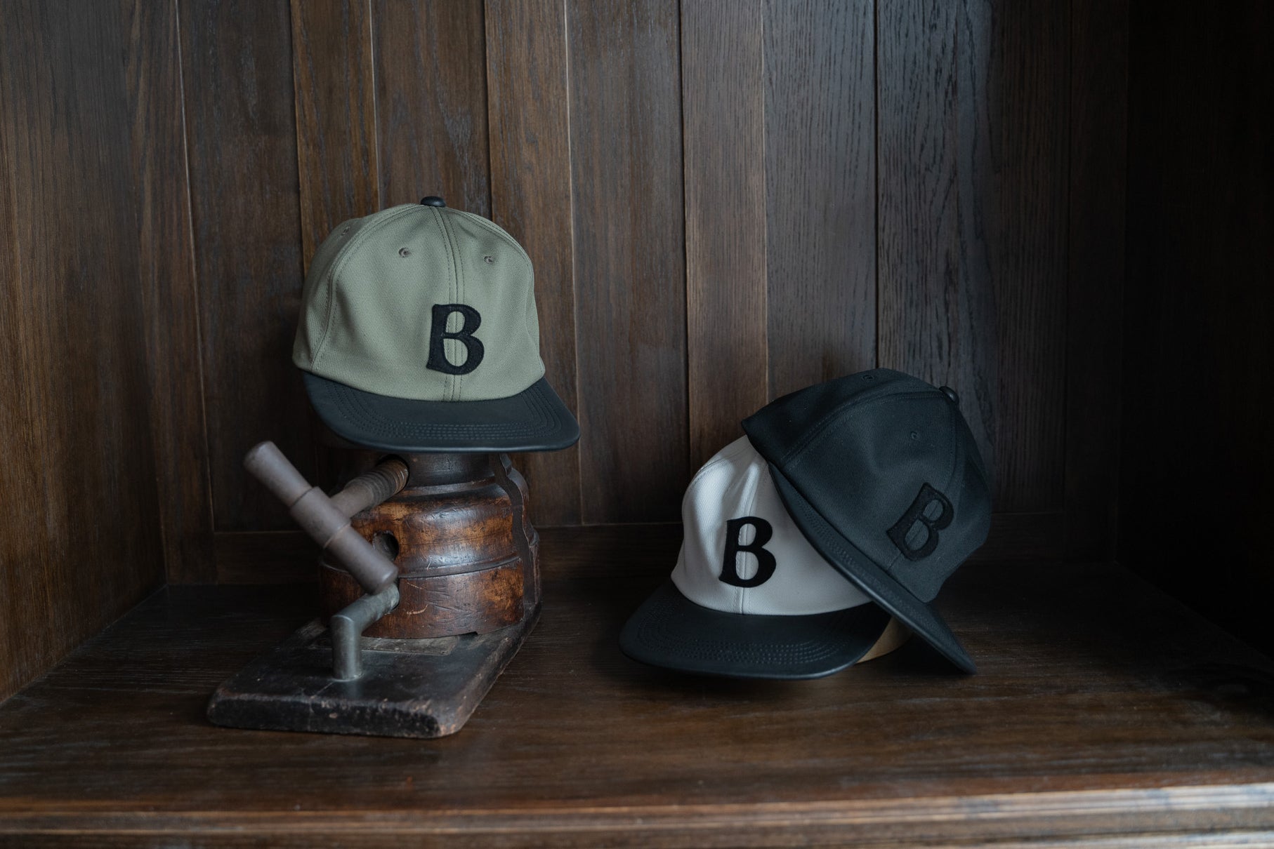 BRUNEL＆Co. レザーキャスケット